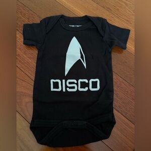 ⭐️ Black Star Trek Kids Bodysuit